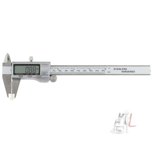 0-150mm LCD Digital Calipers Electronic Digital Vernier Caliper, 0-150mm (Silver)