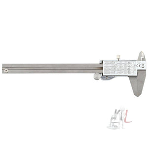0-150mm LCD Digital Calipers Electronic Digital Vernier Caliper, 0-150mm (Silver)