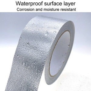 0.15mm Glass Fiber Cloth Aluminum Foil Tape Air - Conditioning Pipe Waterproof Seam Sealing Tape, 3cm x 5m, 3cm x 10m, 3cm x 20m, 5cm x 5m, 5cm x 10m, 5cm x 20m - laboratorydeal