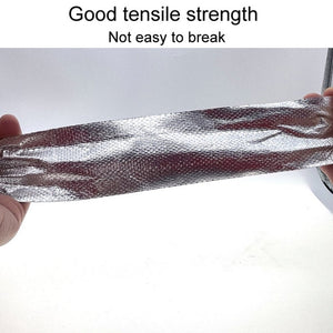 0.15mm Glass Fiber Cloth Aluminum Foil Tape Air - Conditioning Pipe Waterproof Seam Sealing Tape, 3cm x 5m, 3cm x 10m, 3cm x 20m, 5cm x 5m, 5cm x 10m, 5cm x 20m - laboratorydeal