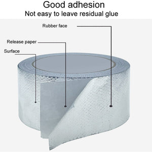 0.15mm Glass Fiber Cloth Aluminum Foil Tape Air - Conditioning Pipe Waterproof Seam Sealing Tape, 3cm x 5m, 3cm x 10m, 3cm x 20m, 5cm x 5m, 5cm x 10m, 5cm x 20m - laboratorydeal