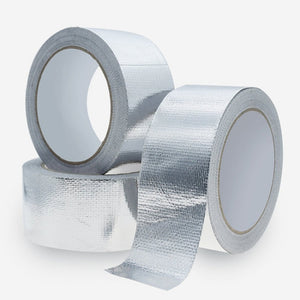 0.15mm Glass Fiber Cloth Aluminum Foil Tape Air - Conditioning Pipe Waterproof Seam Sealing Tape, 3cm x 5m, 3cm x 10m, 3cm x 20m, 5cm x 5m, 5cm x 10m, 5cm x 20m - laboratorydeal