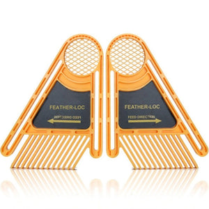 1 Set Feather Loc Board Set Woodworking Engraving Machine Double Feather boards Miter Gauge Slot Router Table Saws, Feather Loc Board Set - laboratorydeal