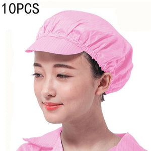 10 PCS Anti - static Dust - free Workshop Duck Tongue Working Cap With Skylight, S, L - laboratorydeal