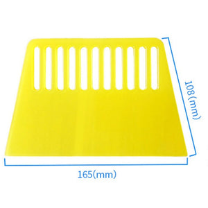 10 PCS Tendon Plastic Scraper For Wallpapering & Automotive Glass Foil & Paint Scraper Putty,Decorating Tools, Tendon Plastic Scraper