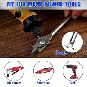 10 PCS Wire Brush Metal Descaling Polishing Brush To Remove Oxide Layer Flat Polishing Brush, Pen Shape 3×5MM, Pen Shape 3×8MM, Bowl Shape3×15MM, Bowl Shape3×25MM, Flat 3×25MM - laboratorydeal