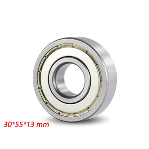 10pcs 30x55x13mm Deep Groove Ball Bearings For Grass Trimmer, 6006ZZ Bearing - laboratorydeal