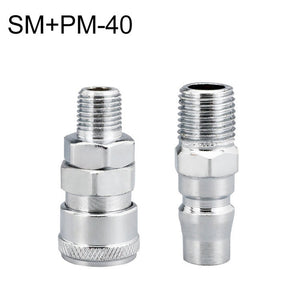 10pcs C - type Self - lock Air Tube Pneumatic Quick Fitting Connector, SF+PF - 20, SF+PF - 30, SF+PF - 40, SH+PH - 20, SH+PH - 30, SH+PH - 40, SM+PM - 20, SM+PM - 30, SM+PM - 40, SP+PP - 20, SP+PP - 30, SP+PP - 40 - laboratorydeal