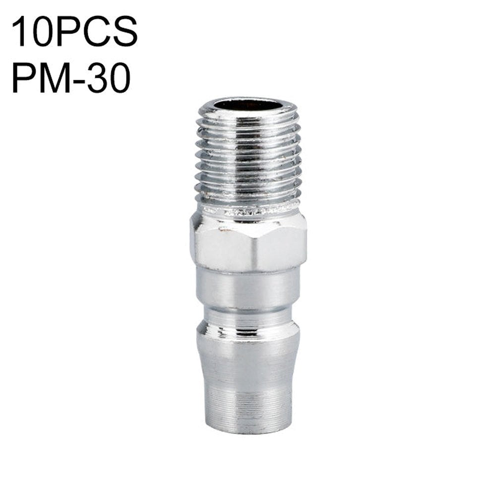 10pcs C-type Self-lock Air Tube Pneumatic Quick Fitting Connector, PF-20, PF-30, PF-40, PH-20, PH-30, PH-40, PM-20, PM-30, PM-40, PP-20, PP-30, PP-40, SF-20, SF-30, SF-40, SH-20, SH-30, SH-40, SM-20, SM-30, SM-40, SP-20, SP-30, SP-40