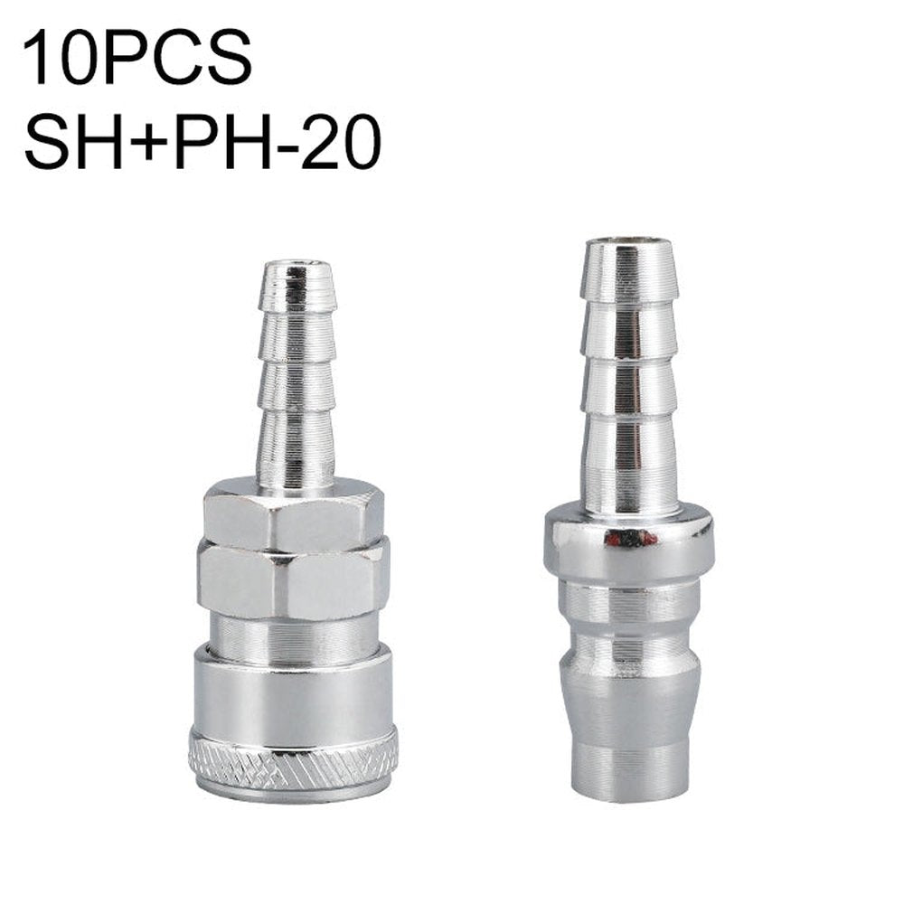 10pcs C - type Self - lock Air Tube Pneumatic Quick Fitting Connector, SF+PF - 20, SF+PF - 30, SF+PF - 40, SH+PH - 20, SH+PH - 30, SH+PH - 40, SM+PM - 20, SM+PM - 30, SM+PM - 40, SP+PP - 20, SP+PP - 30, SP+PP - 40 - laboratorydeal