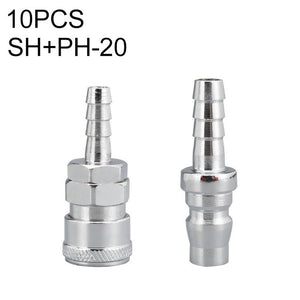 10pcs C - type Self - lock Air Tube Pneumatic Quick Fitting Connector, SF+PF - 20, SF+PF - 30, SF+PF - 40, SH+PH - 20, SH+PH - 30, SH+PH - 40, SM+PM - 20, SM+PM - 30, SM+PM - 40, SP+PP - 20, SP+PP - 30, SP+PP - 40 - laboratorydeal