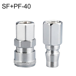 10pcs C - type Self - lock Air Tube Pneumatic Quick Fitting Connector, SF+PF - 20, SF+PF - 30, SF+PF - 40, SH+PH - 20, SH+PH - 30, SH+PH - 40, SM+PM - 20, SM+PM - 30, SM+PM - 40, SP+PP - 20, SP+PP - 30, SP+PP - 40 - laboratorydeal