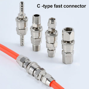 10pcs C - type Self - lock Air Tube Pneumatic Quick Fitting Connector, SF+PF - 20, SF+PF - 30, SF+PF - 40, SH+PH - 20, SH+PH - 30, SH+PH - 40, SM+PM - 20, SM+PM - 30, SM+PM - 40, SP+PP - 20, SP+PP - 30, SP+PP - 40 - laboratorydeal