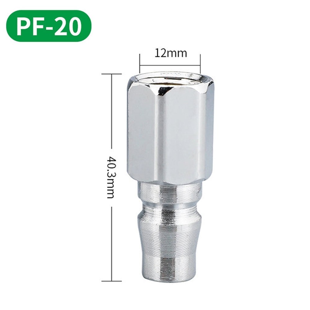 10pcs C-type Self-lock Air Tube Pneumatic Quick Fitting Connector, PF-20, PF-30, PF-40, PH-20, PH-30, PH-40, PM-20, PM-30, PM-40, PP-20, PP-30, PP-40, SF-20, SF-30, SF-40, SH-20, SH-30, SH-40, SM-20, SM-30, SM-40, SP-20, SP-30, SP-40