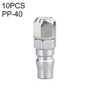 10pcs C-type Self-lock Air Tube Pneumatic Quick Fitting Connector, PF-20, PF-30, PF-40, PH-20, PH-30, PH-40, PM-20, PM-30, PM-40, PP-20, PP-30, PP-40, SF-20, SF-30, SF-40, SH-20, SH-30, SH-40, SM-20, SM-30, SM-40, SP-20, SP-30, SP-40