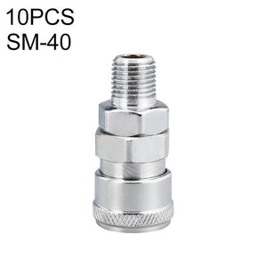 10pcs C-type Self-lock Air Tube Pneumatic Quick Fitting Connector, PF-20, PF-30, PF-40, PH-20, PH-30, PH-40, PM-20, PM-30, PM-40, PP-20, PP-30, PP-40, SF-20, SF-30, SF-40, SH-20, SH-30, SH-40, SM-20, SM-30, SM-40, SP-20, SP-30, SP-40