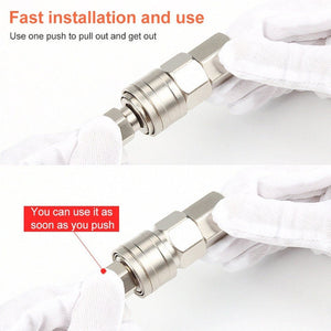 10pcs C - type Self - lock Pneumatic Quick Fitting Connector, SF+PF - 20, SF+PF - 30, SF+PF - 40, SH+PH - 20, SH+PH - 30, SH+PH - 40, SM+PM - 20, SM+PM - 30, SM+PM - 40, SP+PP - 20, SP+PP - 30, SP+PP - 40 - laboratorydeal