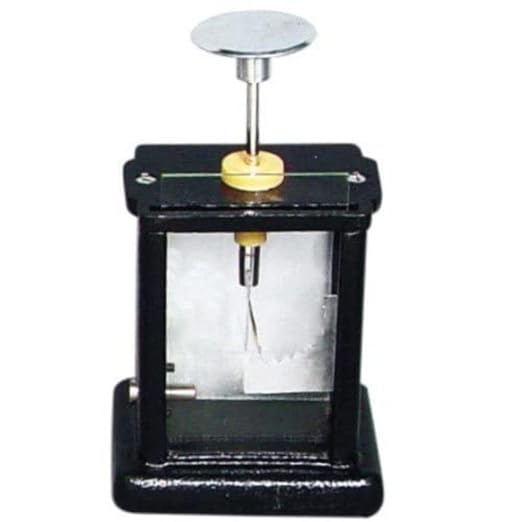 Gold Leaf Electroscope for Electrostatics Experiments Detect Static Electricity, Electrostatic Charge & Coulomb’s Law Effects; Ideal for School Labs