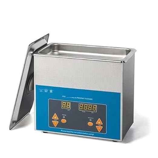 Digital Ultrasonic Cleaner Machine | Powerful Deep Cleaning for Jewelry, Lenses, Instruments & Dental Tools | Compact & Efficient Ultrasonic Washer (3 Litre)