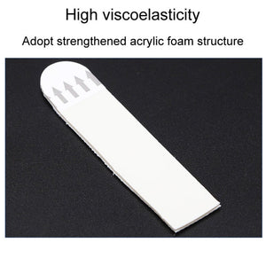 12pcs /Pack Strong Stainless Adhesive Removable Sticky Hooks Household Fixing Tearable Backing Stickers, 16 x 29mm, 16 x 46mm, 20 x 46mm, 16 x 70mm, 19 x 92mm, 38 x 38mm - laboratorydeal