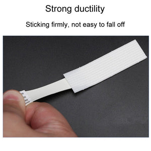 12pcs /Pack Strong Stainless Adhesive Removable Sticky Hooks Household Fixing Tearable Backing Stickers, 16 x 29mm, 16 x 46mm, 20 x 46mm, 16 x 70mm, 19 x 92mm, 38 x 38mm - laboratorydeal