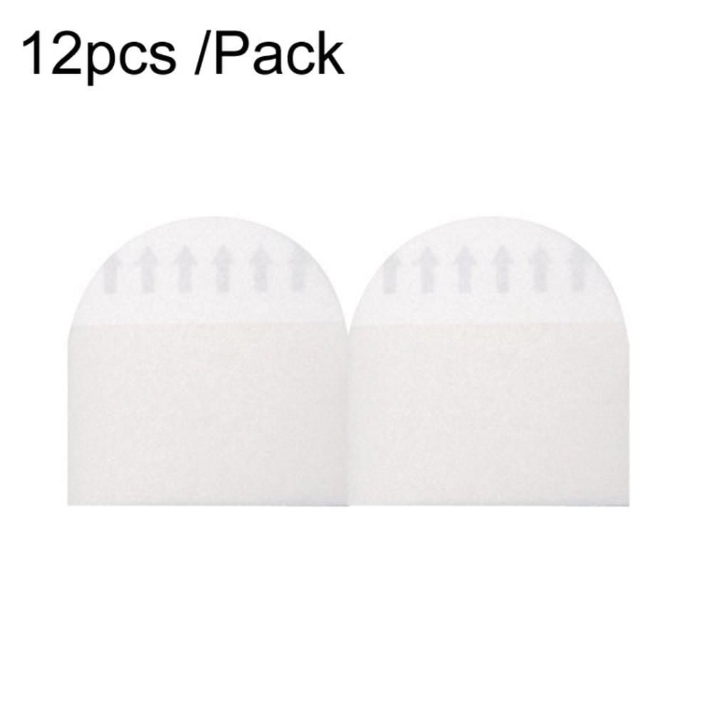 12pcs /Pack Strong Stainless Adhesive Removable Sticky Hooks Household Fixing Tearable Backing Stickers, 16 x 29mm, 16 x 46mm, 20 x 46mm, 16 x 70mm, 19 x 92mm, 38 x 38mm - laboratorydeal
