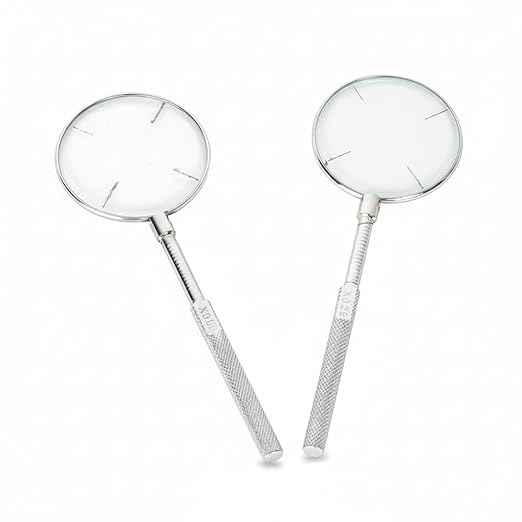 Cross Cylinder Lens for Optometry & Ophthalmology | Precision Lens for Astigmatism Correction, Cylinder & Spherical Power Testing Enhances Visual