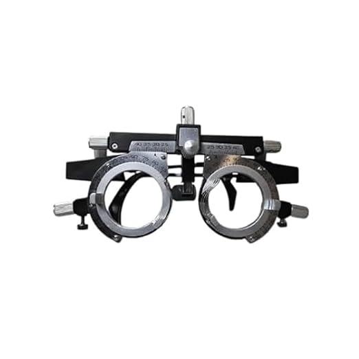 Trial Frame for Optometry Professionals | Metal Trial Lens Frame for Accurate Vision Testing and Eyeglass Fittings