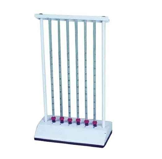 ESR Stand Westergen Push type with 6 Glass Tubes 300 mm for the set