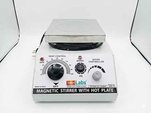 Laboratory Magnetic Stirrer with Hot Plate, 250ml-2L Capacity