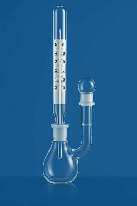 Specific Gravity Bottle with Thermometer 100 ml