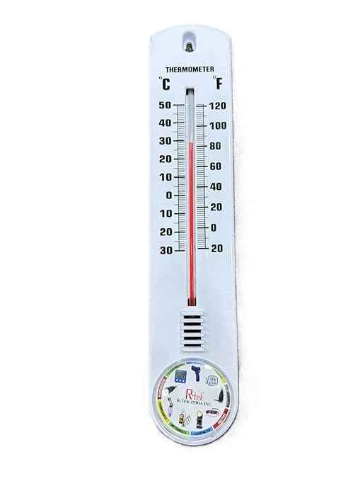 Plastic Wall Room Temperature Thermometer, -20 to 60 Degree Celsius, 15 cm