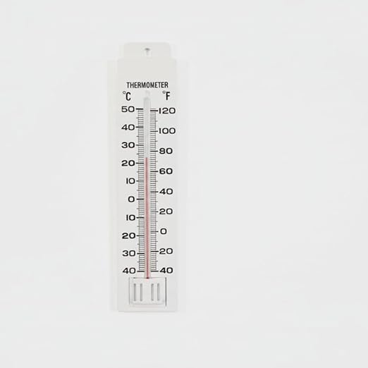 Wall Thermometer for Indoor Use High-Accuracy Room Temperature Digital Thermometer CE Certified, Easy to Read Display for Home, Office, Laboratory