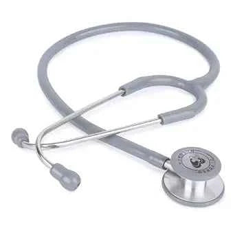 Stethoscope for Doctors & Medical Students | 303 Stainless Steel Dual Head Chest Piece | High Acoustic Sensitivity | Latex-Free PVC Tube | Comfortable Ear Tips | 2-Year Warranty (Grey)
