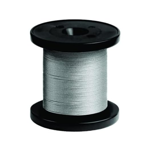 Steel Wire Rope Durable Metal Wire for Construction, DIY Projects, Crafting, Hanging, Cable Support, & Industrial Applications