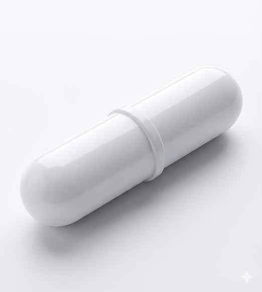 Magnetic Stirrer Bar, PTFE Teflon Coated, White, 25mm