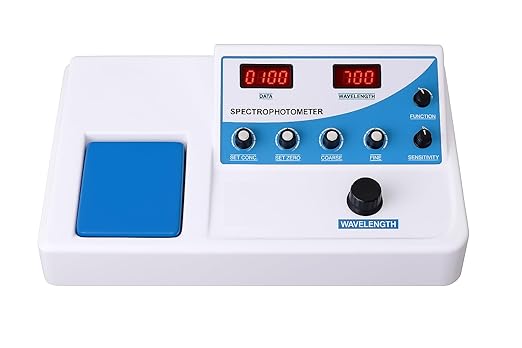 Digital UV–Vis Spectrophotometer – 340–960 nm Range