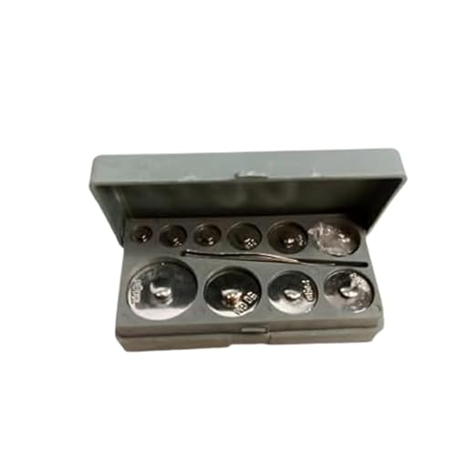 Physical Weight Box – Durable Metal Calibration Weights Set for Lab, School, Gym & Industrial Use – Accurate, Portable