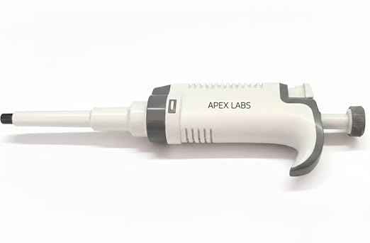 Super Series Semi-Autoclavable Variable Volume Micropipette, 10-100 uL, Air Displacement System, Easy Adjustments