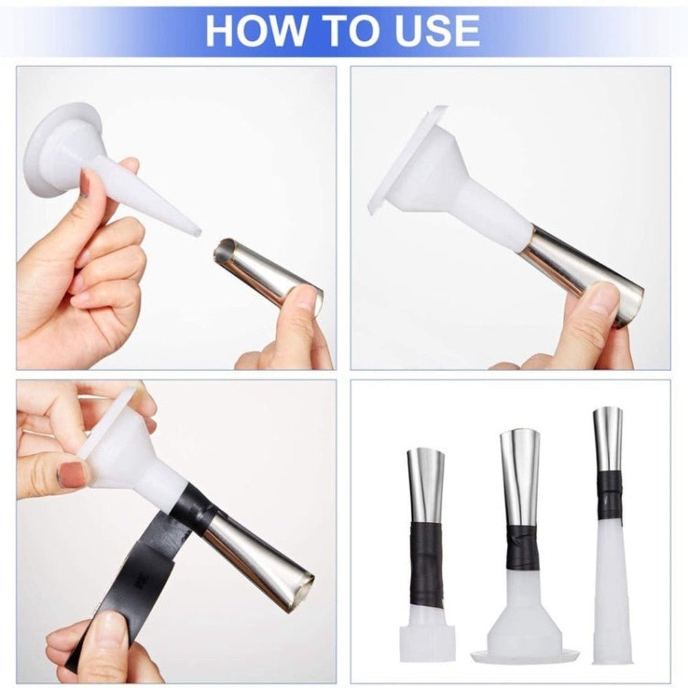 32 PCS / Set Metal Scraper Nozzle Application Polishing Grout Scraping Beauty Sewing Tools, 32 PCS / Set - laboratorydeal