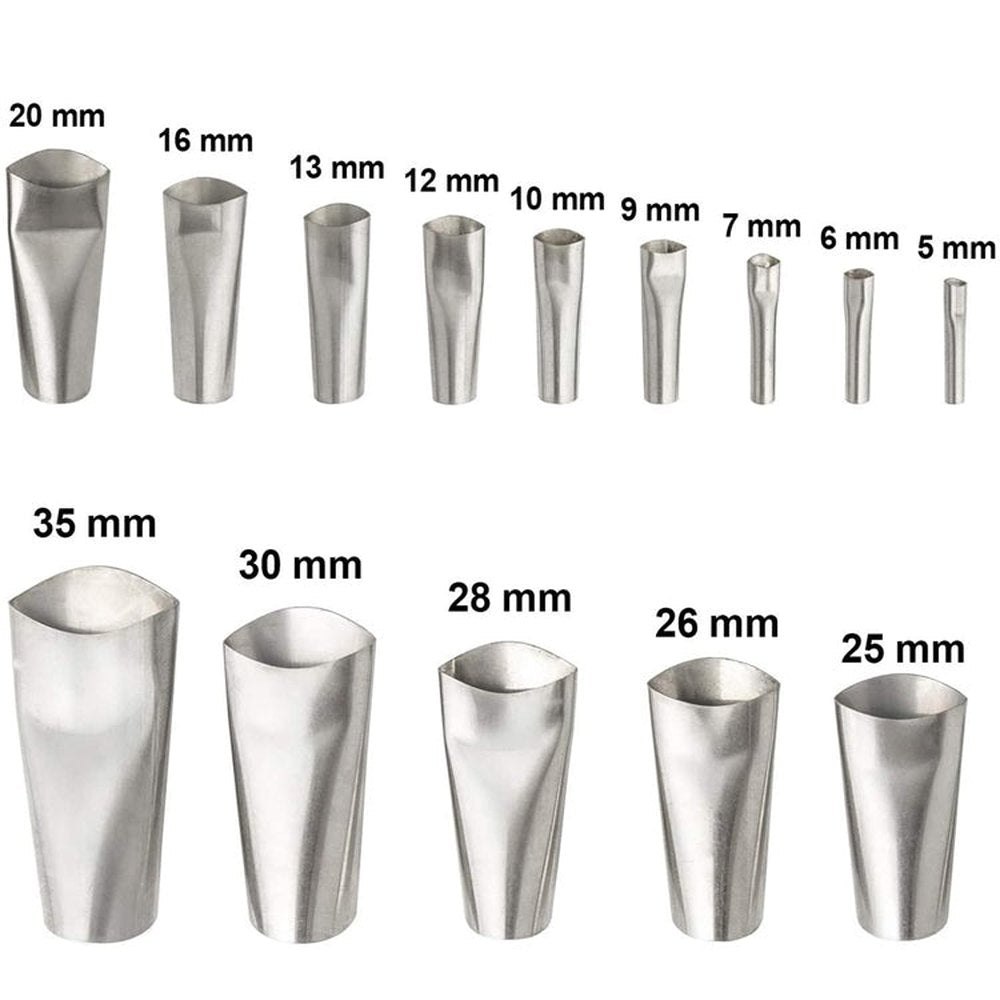 32 PCS / Set Metal Scraper Nozzle Application Polishing Grout Scraping Beauty Sewing Tools, 32 PCS / Set - laboratorydeal