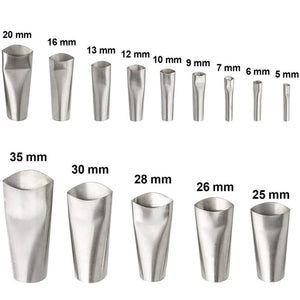 32 PCS / Set Metal Scraper Nozzle Application Polishing Grout Scraping Beauty Sewing Tools, 32 PCS / Set - laboratorydeal