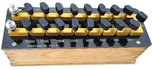 Resistance Box Plug, 1-10000 Ohms