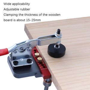35mm Hinge Open Hole Cabinet Door Plate Hinge Packed Locator, 6 PCS / Set Hinge Open Hole - laboratorydeal