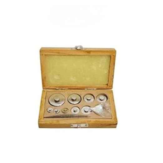 Physical Weight Box 100g | Precision Calibration Weights Set for Lab, School & Industrial Use | Durable Metal Construction for Accurate Measurements