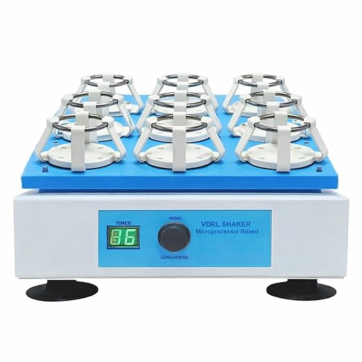 Flask Rotary Shaker Platform for Laboratory Mixing & Incubation