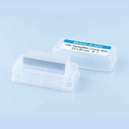 Cover Glass 22 x 50 mm pack of 200 Pcs