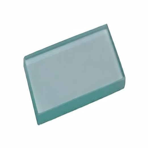 Optical Glass Slab 75x50x18 mm DIY Refraction Slab & Equilateral Prism for Light Bending Experiments High-Quality Optical Properties for Physics Labs