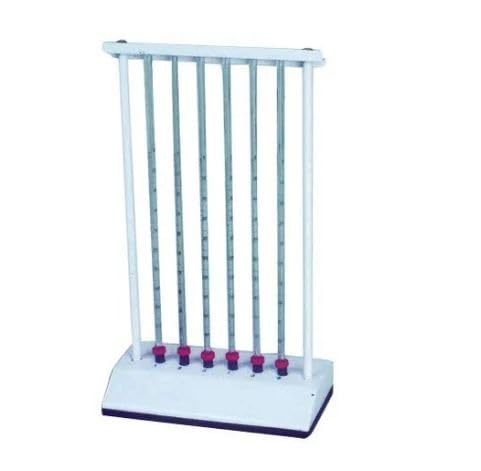 ESR Stand Westergen Push type with 6 Glass Tubes 300 mm for the set