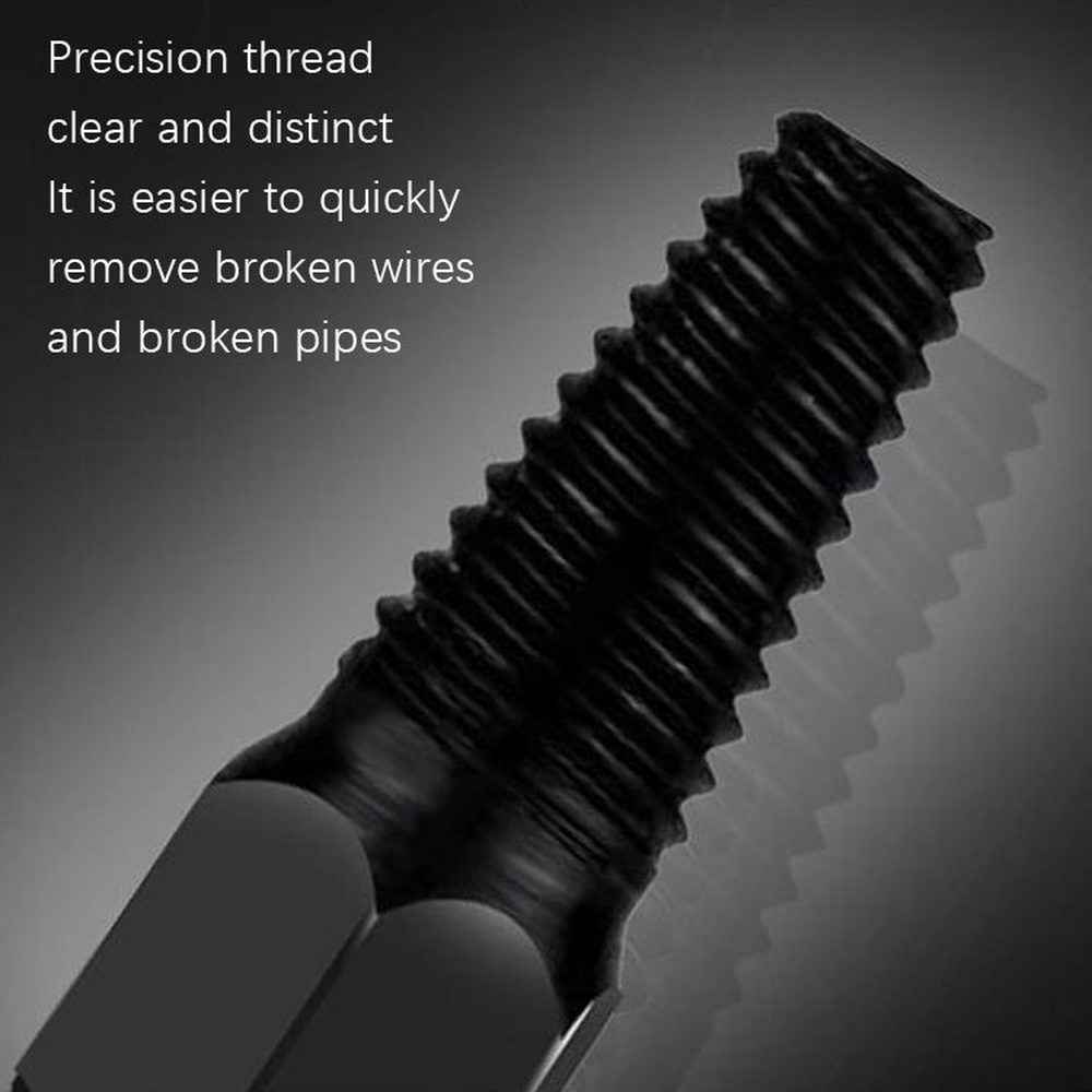 4/6 Points Screw Takeout Triangle Valve Water Pipe Broken Pipe Anti - Dirate Tool, With Booster Bar - laboratorydeal